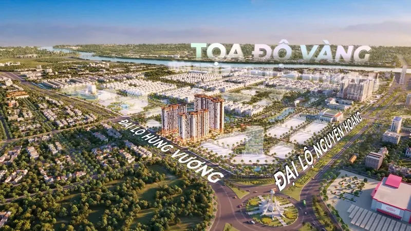 Vị trí của phân khu Sentosa