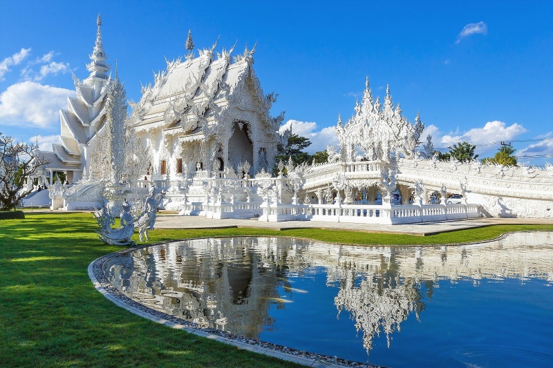 Ngôi đền toạ lạc ở phía bắc Thái Lan thuộc Chiang Rai