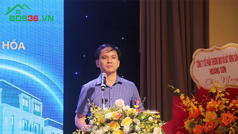 Ông Lê Đình Toàn, Chủ tịch HĐQT kiêm Tổng Giám đốc Công ty Cổ phần Thương mại & Bất động sản Hoàng Sơn