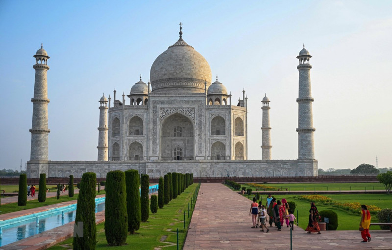 Vị trí của Đền thờ Taj Mahal