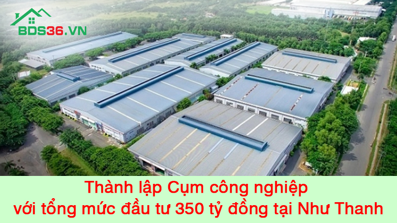 Thành lập Cụm công nghiệp Hải Long – Xuân Khang, huyện Như Thanh