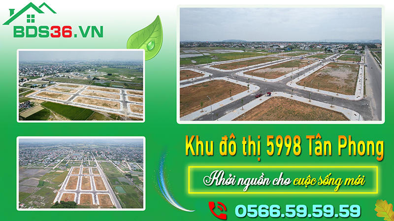 Khu đô thị 5998 Tân Phong - Khởi nguồn cho cuộc sống mới