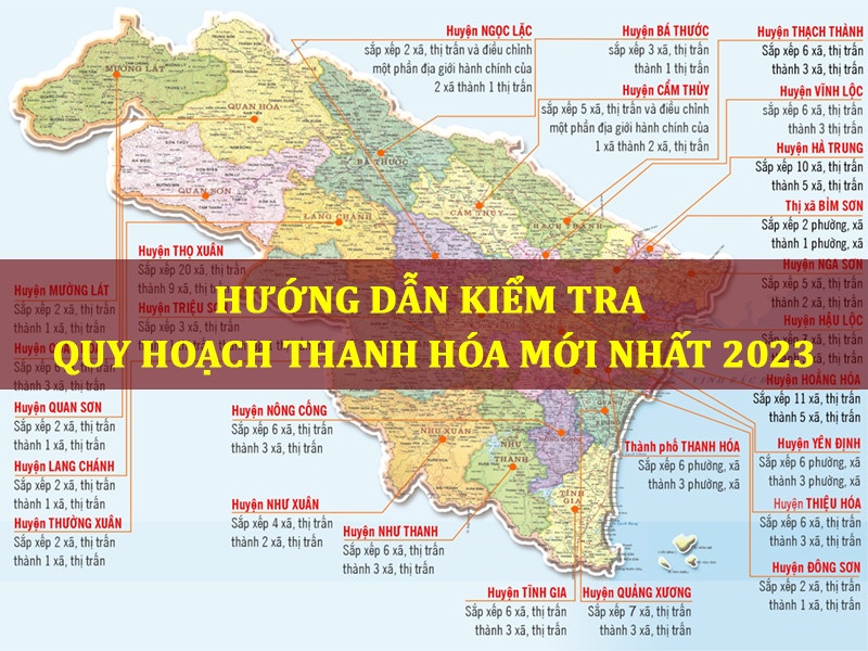Hướng dẫn kiểm tra quy hoạch Thanh Hoá