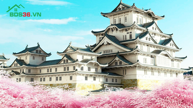 Lâu đài Himeji Nhật Bản 