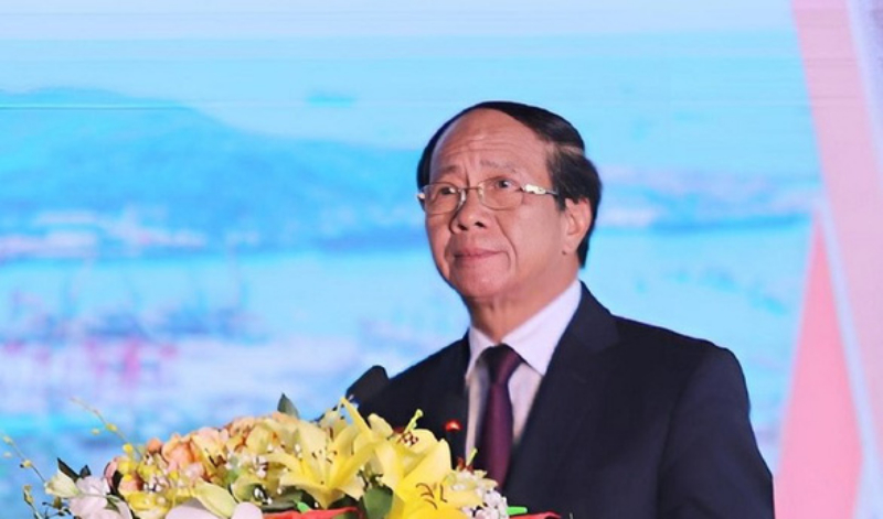 Phó thủ tướng Chính phủ Lê Văn Thành phát biểu tại buổi lễ 