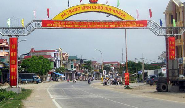 Huyện Hà Trung Thanh Hóa ngày càng phát triển