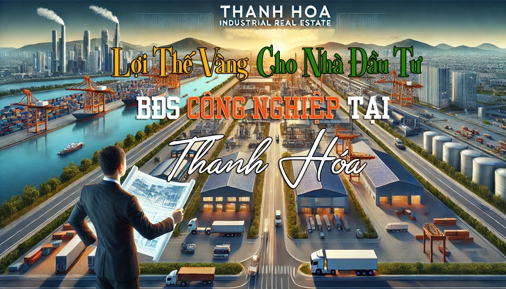 Lợi thế vàng cho nhà đầu tư bất động sản công nghiệp tại thanh Hóa