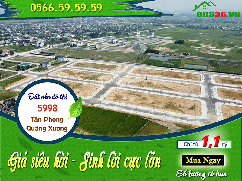 Tốc độ mua bán đất nền dự án MB 5998 Tân Phong đang diễn ra chóng mặt