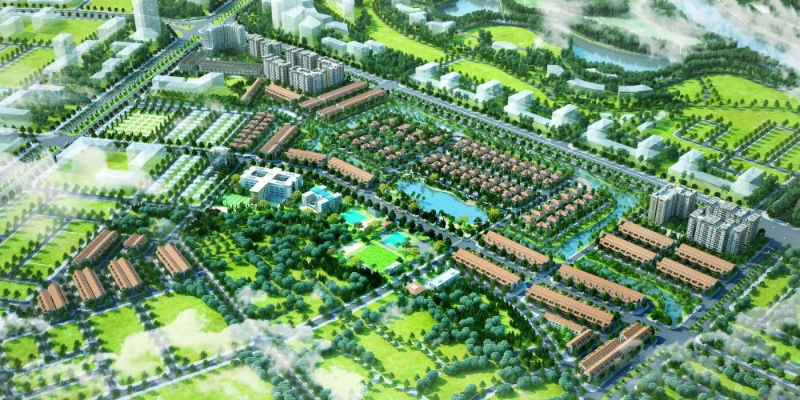 khu đô thị thuộc dự án số 4 Khu đô thị mới Trung tâm TP. Thanh Hóa